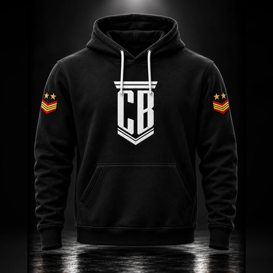 CB Army Hoodie Black – front