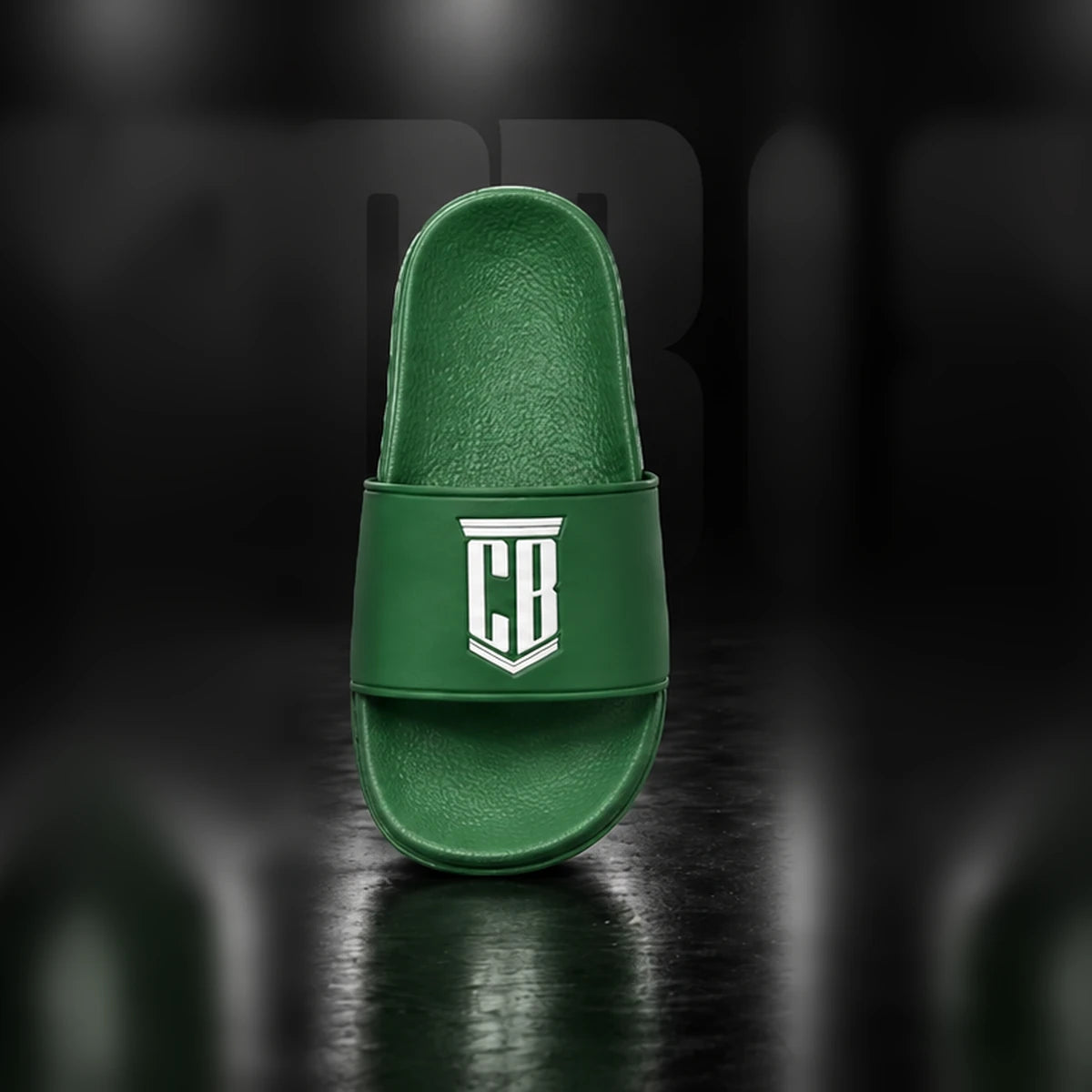CB Slides Green – top view
