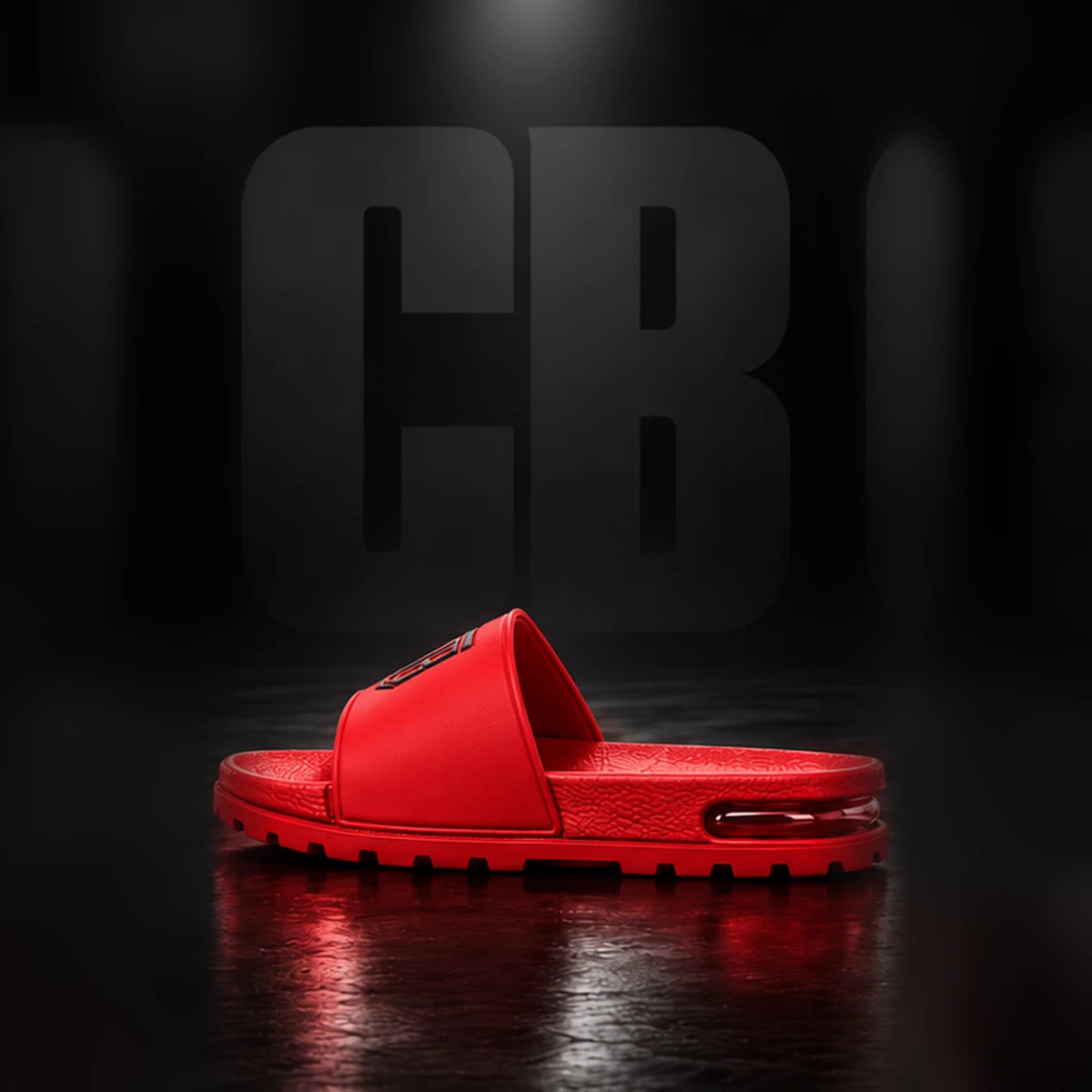 CB Slides Red – side view
